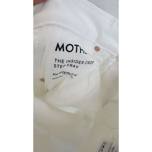 Mother Insider Crop Step Fray in Fairest of Them All 27” - Picture 9 of 10